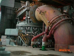 steel making by electric arc furnace - CHNZBTECH.JPG